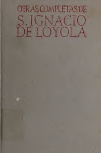 cover of the book Obras completas de San Ignacio de Loyola