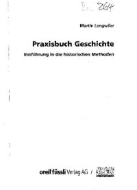 cover of the book Praxisbuch Geschichte: Einführung in die historischen Methoden