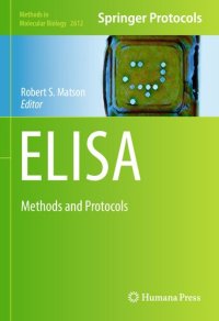 cover of the book ELISA: Methods and Protocols