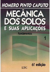 cover of the book Mecânica dos Solos e suas Aplicações 6ed vol1