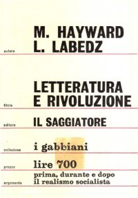 cover of the book Letteratura e rivoluzione nell'URSS (1917-62)