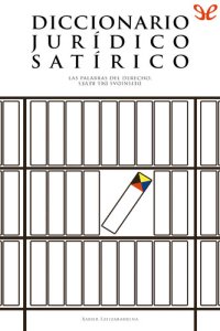 cover of the book Diccionario jurídico satírico