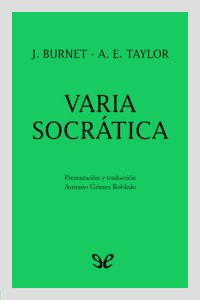 cover of the book Varia socrática