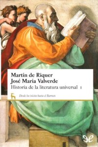 cover of the book Historia de la literatura universal - I