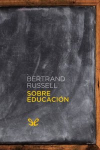 cover of the book Sobre educación