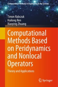 cover of the book Computational Methods Based on Peridynamics and Nonlocal Operators. Theory and Applications