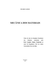 cover of the book Mecânica dos Materiais