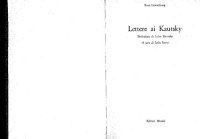 cover of the book Lettere ai Kautsky