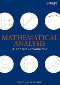 cover of the book Mathematical Analysis: A Concise Introduction