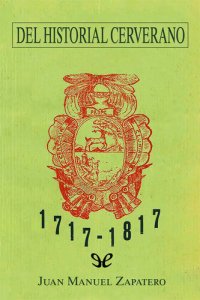 cover of the book Del historial cerverano 1717-1817