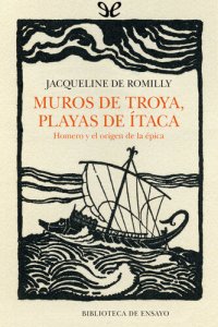 cover of the book Muros de Troya, playas de Ítaca