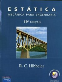 cover of the book Estática Mecânica para Engenharia 10º ED