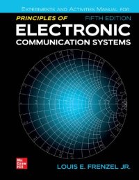 cover of the book Experiments and Activities Manual for Principles of Electronic Communication Systems