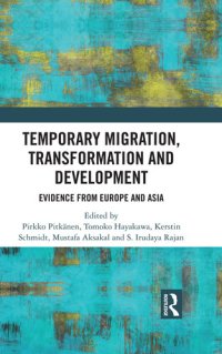 cover of the book Temporary Migration, Transformation and Development: Evidence from Europe and Asia