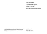 cover of the book Anerkennung und Ausgrenzung. Deutschland als multikulturelle Gesellschaft