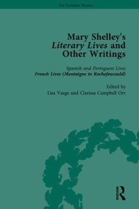 cover of the book Mary Shelley's Literary Lives and Other Writings