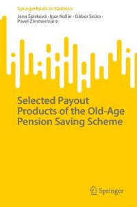 cover of the book Selected Payout Products of the Old-Age Pension Saving Scheme