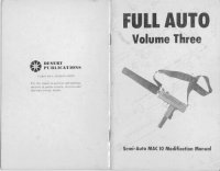 cover of the book Full Auto Volume 3 - Semi-Auto MAC 10 Modification Manual