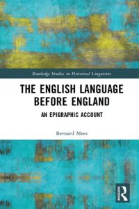 cover of the book The English Language Before England: An Epigraphic Account