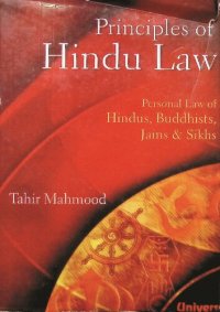 cover of the book Principles of Hindu Law: Personal Law of Hindus, Buddhists, Jains & Sikhs