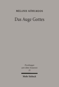 cover of the book Das Auge Gottes: Textstrategie im Hiobbuch