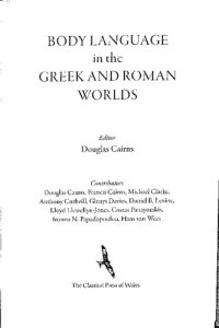 cover of the book Body language in the Greek and Roman worlds