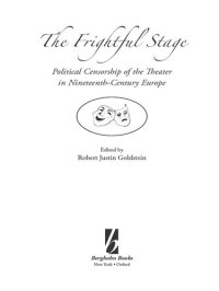 cover of the book Frightful Stages: From the Primitive to the Therapeutic