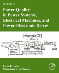 cover of the book Power Quality in Power Systems, Electrical Machines, and Power-Electronic Drives