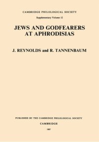 cover of the book Jews and Godfearers at Aphrodisias