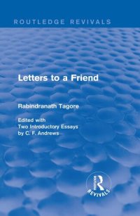 cover of the book Letters to a Friend