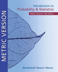 cover of the book Introduction to Probability and Statistics. Metric Version