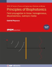 cover of the book Principles of Biophotonics