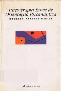 cover of the book Psicoterapia Breve de Orientação Psicanalítica