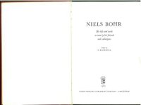 cover of the book Niels Bohr: His Life and Work