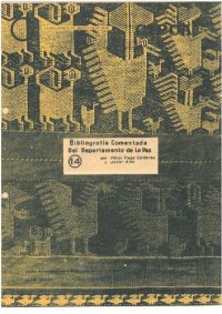 cover of the book Bibliografía comentada del departamento de La Paz