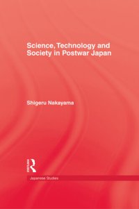 cover of the book Science, Technology and Society in Contemporary Japan