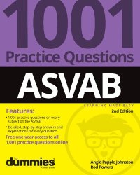 cover of the book ASVAB: 1001 Practice Questions For Dummies (+ Online Practice)