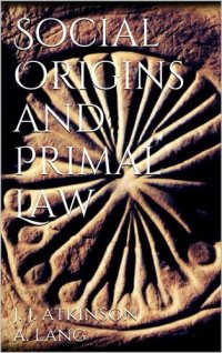 cover of the book Social Origins and Primal Law