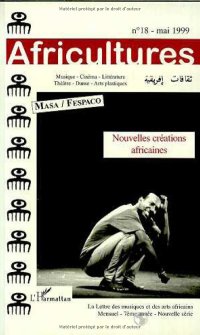 cover of the book Nouvelles créations africaines: un dossier spécial Masa-Fespaco