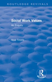 cover of the book Social Work Values