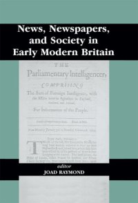 cover of the book News, Newspapers and Society in Early Modern Britain