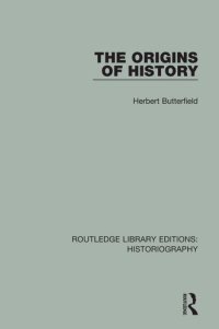 cover of the book The Origins of History