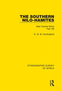 cover of the book The Southern Nilo-Hamites