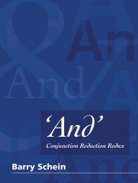 cover of the book 'And': Conjunction Reduction Redux