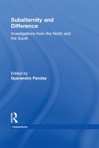 cover of the book Subalternity and Difference: Investigations from the North and the South