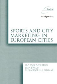 cover of the book Sports and City Marketing in European Cities