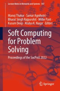 cover of the book Soft Computing for Problem Solving: Proceedings of the SocProS 2022