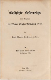 cover of the book Revolution und Reaktion im Spätjahr 1848