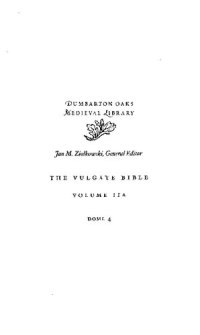 cover of the book The Vulgate Bible, Volume II, part B: The Historical Books (Douay-Rheims Translation)