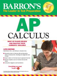 cover of the book Barron’s AP Calculus